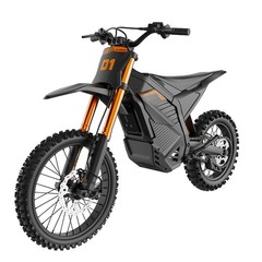 Adult Electric Dirt Bike 6000W Peak 60V/30Ah Off-Road E Motorcycle 50mph 60miles