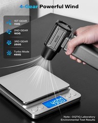 OQTIQ Electric Air Duster-Upgrade 40mm Big Motor for 150000RPM, Compressed Ai…