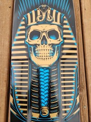 Zero Chris Cole Egyptian Pharaoh 9.25 Shaped Skateboard Deck Jamie Thomas Bam