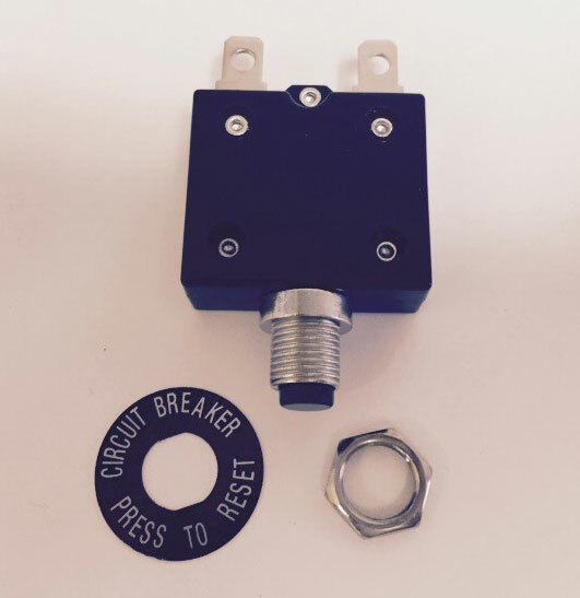 Cruzin Cooler 1000W Circuit Breaker / Reset Button 40A