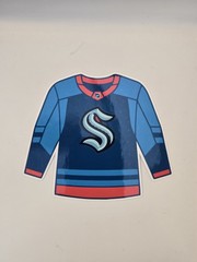 NHL Hockey Jersey Die Cut Stickers