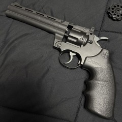 Crosman Vigilante CO2 Revolver Air Gun Kit .177 Cal Pellet/BB Air Pistol Bundle