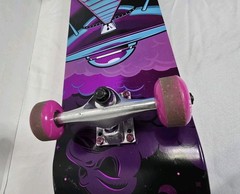 ​Tony Hawk Signature Series UFO Metallic Skateboard 31 In Complete Beginner VG