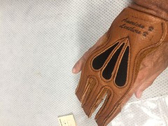 American Leathers Big Shot Archery Shooting Glove Deer Leather