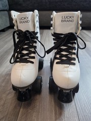 Lucky Brand Oliver Quad Roller Skates Women’s Size 6 EU 37 White