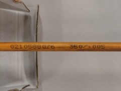 (6) Black Eagle – Vintage – 19/64″ Diameter – 350 Spine – Carbon Arrows
