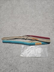 TigerWear Southwest Series Tie Headband Reversible Red Blue NEW Handmade USA