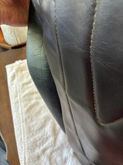 WOW SADDLE DRESSAGE FLAPS – custom color combo! Dark brown w/ black fixed block