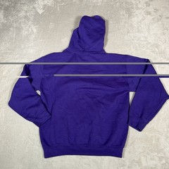Thrasher Magazine Hoodie Mens M Purple Flames Logo Skateboard Hooded Sweatshirt