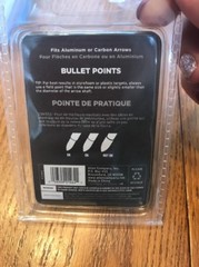 Allen Bullet Points 5/16″ 125-Grain Ships N 24h