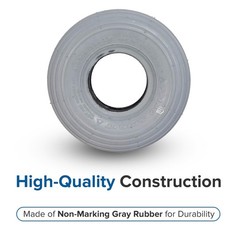 10″x3″ (3.00-4, 260X85) Pneumatic Mobility Tire with Spirit Ribbed Tread (Primo)