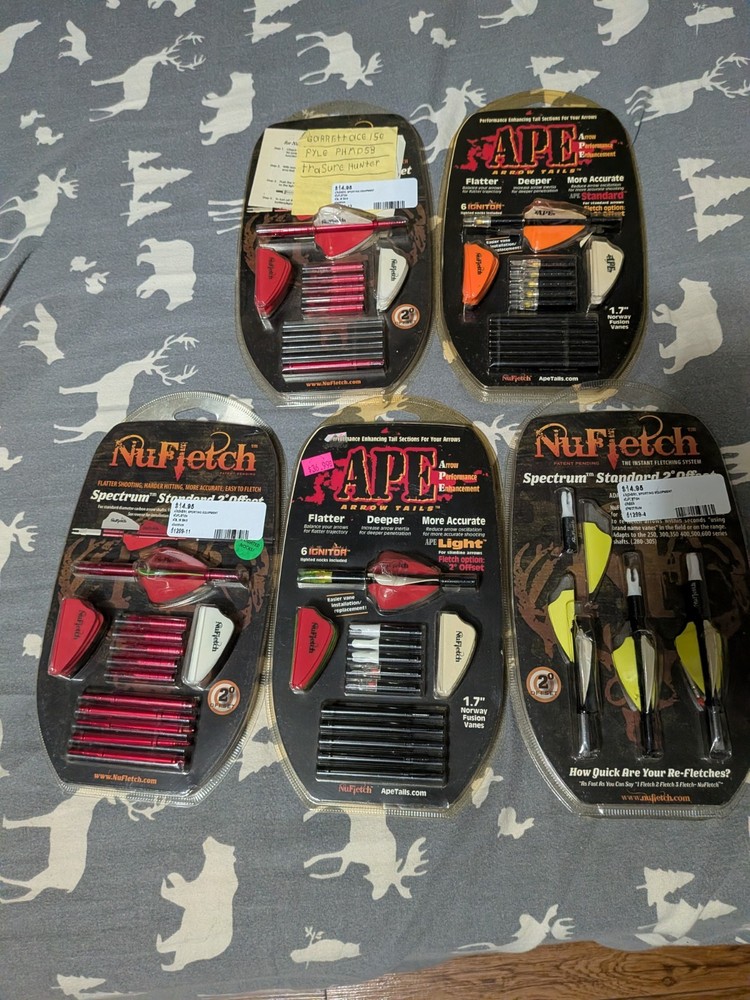 Nufletch Archery Ape Tails for Compound Bow