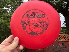 1988 SR-71 Blackbird Lightning Disc Golf Warplane Airplane Warbird New #2248