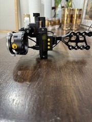 Trophy Ridge 1-Pin Compound Bow Sight Pin, Black, Digital Yardage Display