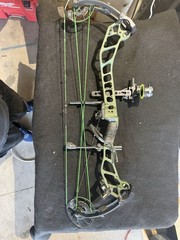 PSE EVO NTN LH Compound Bow Green/Black 70lb 29in Draw Fast Eddie Spot Hogg