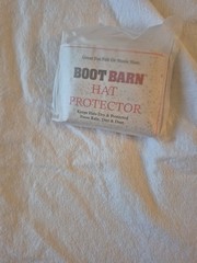 AMERICAN HAT CO. FELT COWBOY HAT & HAT PROTECTER THE HAT STORE TEXAS SIZE 7 1/2