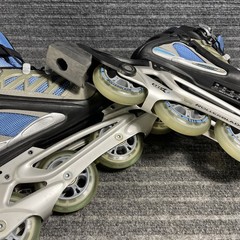 Rollerblade Aero 7 ALU Inline Skates Women’s SZ 7.5 Shock Eraser ABEC Gray GOOD
