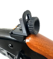 Daisy Red Ryder Peep Sight – 3mm Aperture – Adjust Elevation/Windage – 38B, 96