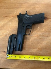Vtg Crosman 1008 Repeatair .177 Caliber Pellet Gun Tested No Clip