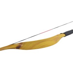 25Lbs Mongolian Detachable Longbow Hunting Recurve Bow 49″ Practice Beginner