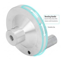 Mini Lathe Handwheel with Handle for 0618 CJ18 CJ0618A 7×10 7×12 7×14 Lathes