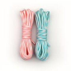 2 pcs 16 Ft Durable Glow in The Dark Rope. Great for Emergencies, Camping,