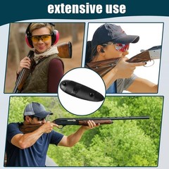 Lightweight Universal Recoil Pad – Essential for Shooters with Rifles & Shotguns