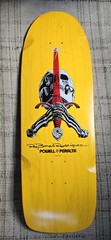 Powell Peralta Skull And Sword Ray Bones Rodriguez Skateboard Deck Rare Colorway