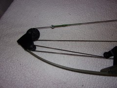 Bear Whitetail Hunter Green Camo Compound Bow