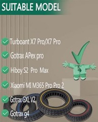 Universal Fit 10×2 Solid Scooter Tires – Effortless Installation and Maintenance