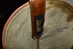 DAN POST WESTERN BOOTS- HONEY GOLD RUST LIZARD SKIN (BSW14)