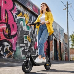 650W 12″ Tire Electric Scooter Adults Folding E-Scooter 45km Range 20MPH Commute