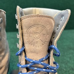 BTFL Tony Pro Suede Roller Skates Ladies Size 10 US Gray Taupe Leather Free Ship