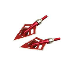 6/12pcs 125gr Broadheads Archery Arrowheads Screw Tips Points Bow Hunting