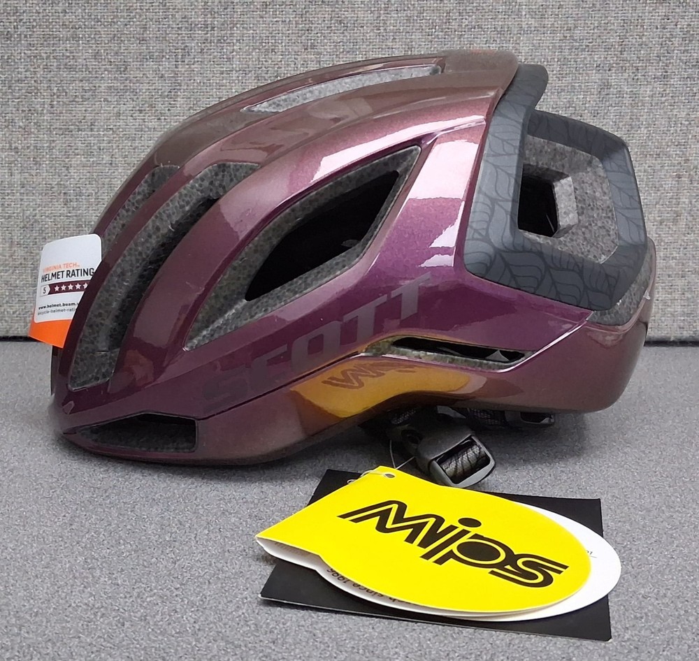 SCOTT Centric PLUS Road Cycling Helmet – Nitro Purple, Small *Damaged Packaging*
