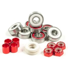 Andale Swiss Pro Rated Skateboard Longboard Bearings Kit Set/8 NEW w/Tin Box