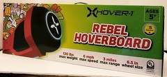 Hover-1 Rebel Kids X + LED Headlight, 6 Mph Max Speed 130 lbs Max Weigh, New