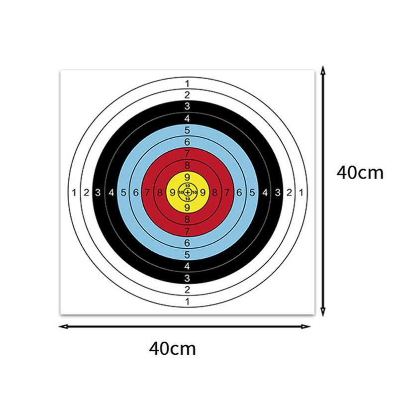 Archery Targets Paper Bow and Arrow Targets for Hunting Backyard Practice