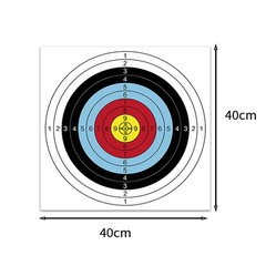 Archery Targets Paper Bow and Arrow Targets for Hunting Backyard Practice