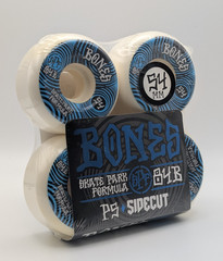Bones Skateboard Wheels SPF 84b (104a) 54mm P5 Sidecut – White