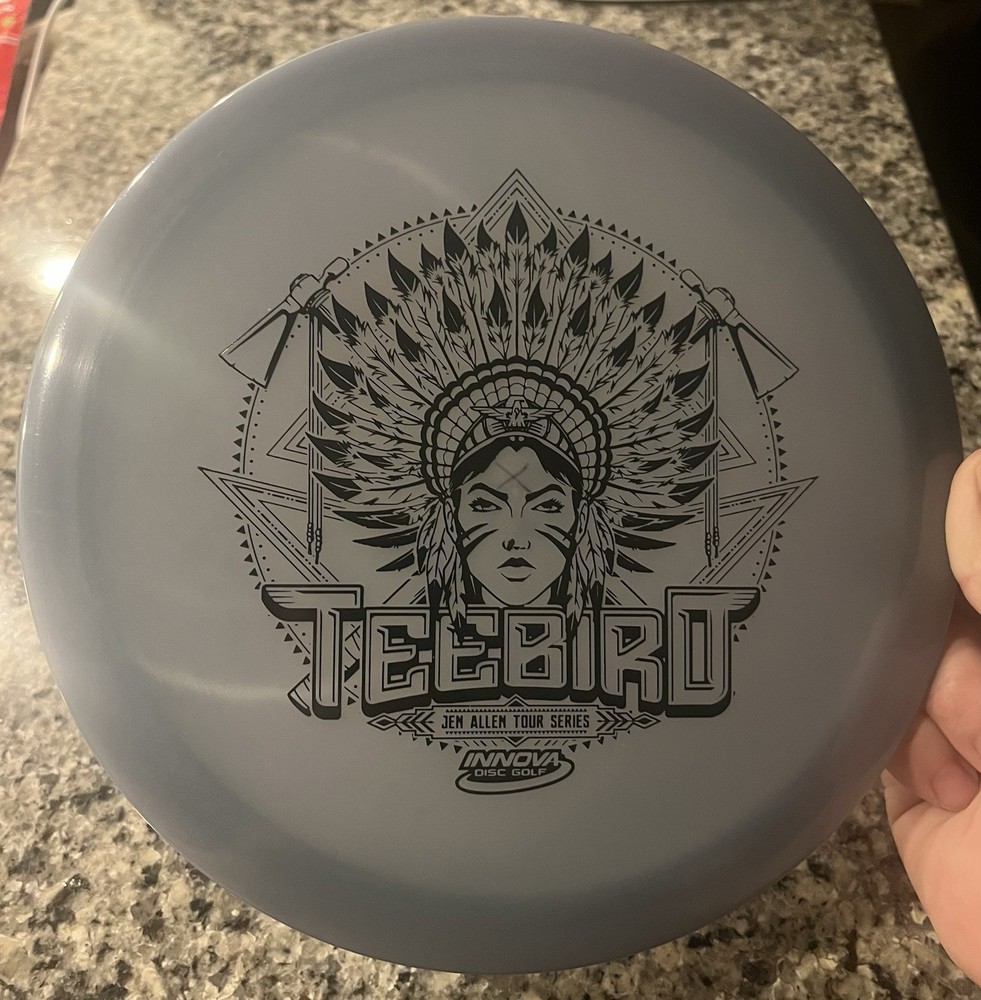 Jennifer Allen Innova Teebird 2021 Color Glow Blue Purple 173-5g NEW UNTHROWN