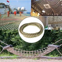 Artificial Manila Heavy Duty PP 3 Strand Twisted Arborist Rigging Rope