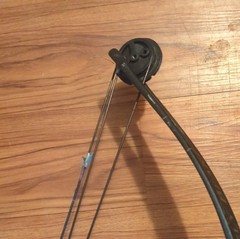 Bear Grizzly Bear Vintage Compound Bow 50# 30″ Right Hand Black Aluminum Archery