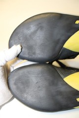 Scarpa Vapor V Italy Made Mens Size 11 45 Microsuede Strap Rock Climbing Shoes