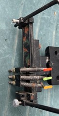MARTIN ARCHERY 3 Pin Fluorescent Deerslayer Hunting Sight Made in the USA vtg