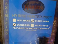 HAMSKEA ARCHERY SOLUTIONS Hybrid Hunter Pro Black Right Hand Arrow Rest (200772)