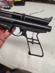 Vintage Crosman Silhouette Sport SSP-250 Air Pistol, .177 Caliber co2 Pellet #25