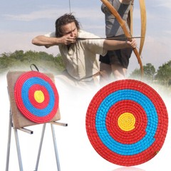 Handmade 50CM Archery Solid Straw Arrow Target 1-3Layers for Bow Target Practice