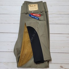 Tailored Sportsman Light Weight Technical Breeches with Clarino Patch – Front