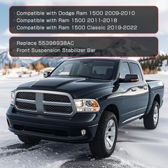 Front Suspension Stabilizer Bar Compatible with Ram 1500 2012-2018 compatible